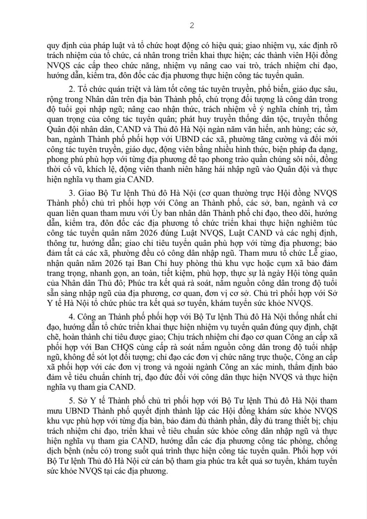 Ý nghĩa và tầm quan trọng của công tác tuyển chọn, gọi công dân nhập ngũ và thực hiện nghĩa vụ tham gia nghĩa vụ tham gia công an Nhân dân năm 2026- Ảnh 3.