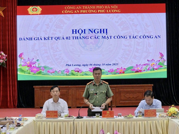 Công an phường Phú Lương: Giữ vững an ninh, trật tự trong mô hình chính quyền hai cấp- Ảnh 3.