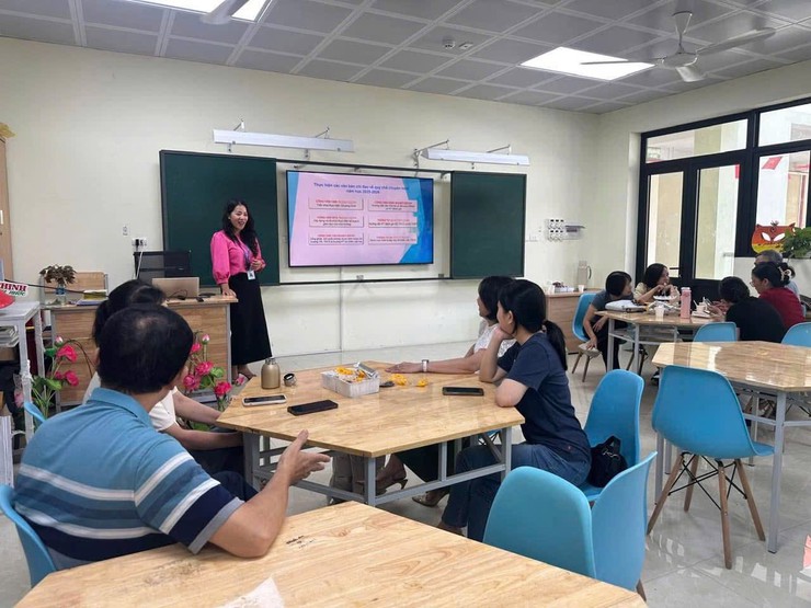 

Sôi nổi hoạt động chuyên môn các môn Công nghệ - Ngoại ngữ - Nghệ thuật - Giáo dục thể chất cấp THCS năm học 2025 – 2026- Ảnh 6.