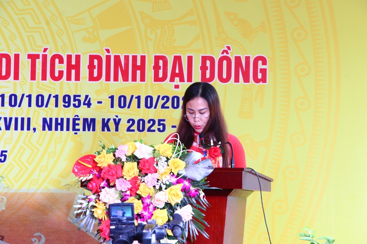 Khánh thành công trình tu bổ, tôn tạo Đình Đại Đồng- Ảnh 10.