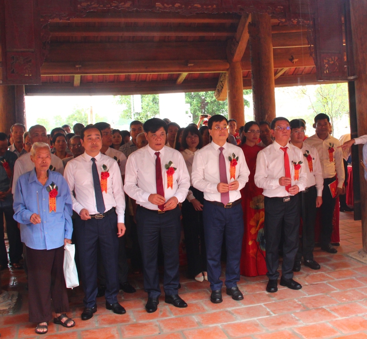 Khánh thành công trình tu bổ, tôn tạo Đình Đại Đồng- Ảnh 2.