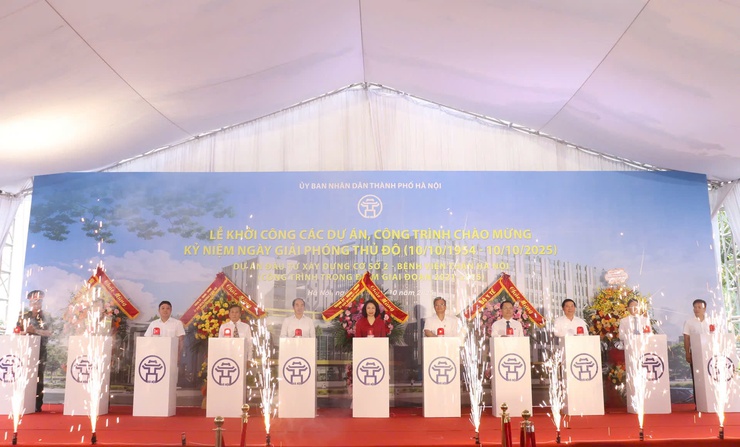 Khởi công xây dựng cơ sở 2 Bệnh viện Thận Hà Nội - bước tiến mới trong hành trình chăm sóc sức khoẻ nhân dân- Ảnh 2.