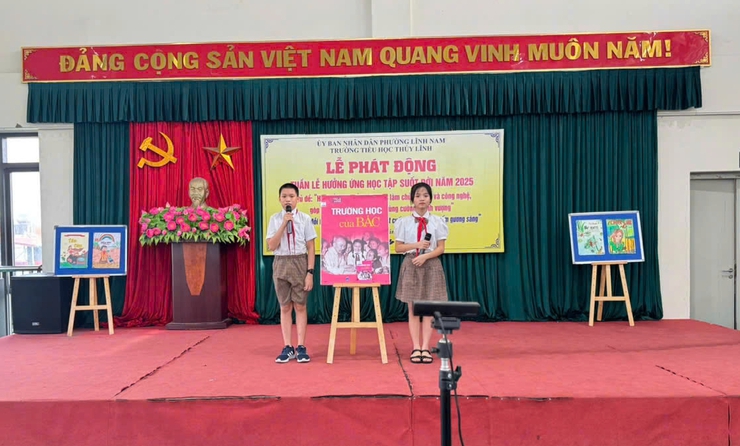 Trường Tiểu học Thúy Lĩnh tổ chức Lễ phát động:Tuần lễ hưởng ứng học tập suốt đời năm 2025.- Ảnh 2.