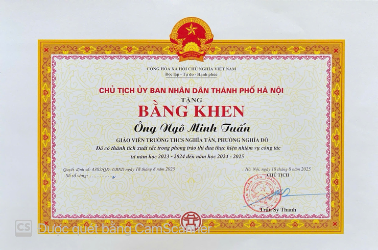 THCS NGHĨA TÂN - NIỀM TỰ HÀO LAN TỎA- Ảnh 2.
