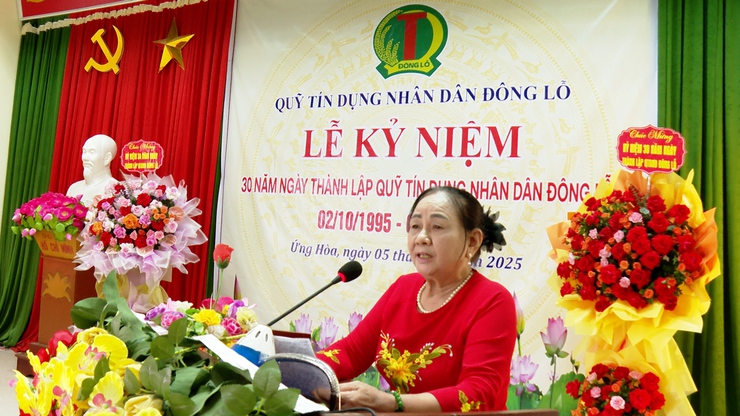 QUỸ TÍN DỤNG NHÂN DÂN ĐÔNG LỖ: 30 NĂM XÂY DỰNG, ĐỒNG HÀNH, KHẲNG ĐỊNH NIỀM TIN.- Ảnh 7.