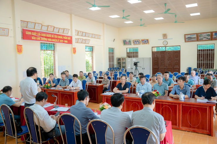 UBND xã Suối Hai làm việc với lãnh đạo và nhân dân thôn Cua Chu- Ảnh 5.
