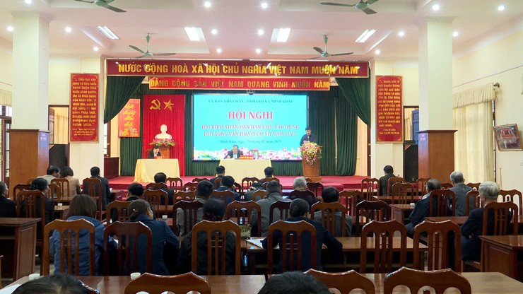 Hội nghị đại biểu nhân dân góp phần nâng cao đời sống văn hoá ở khu dân cư (1680)- Ảnh 1.