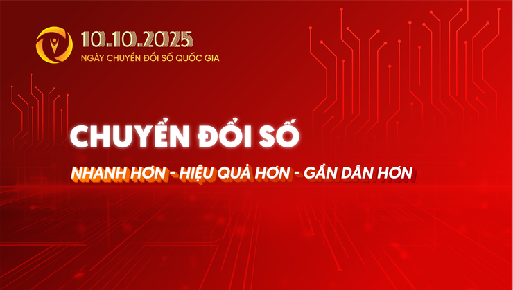 Bộ nhận diện Ngày Chuyển đổi số Quốc gia 10/10/2025.- Ảnh 2.