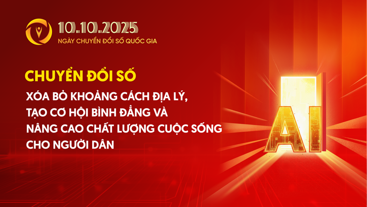 Bộ nhận diện Ngày Chuyển đổi số Quốc gia 10/10/2025.- Ảnh 3.