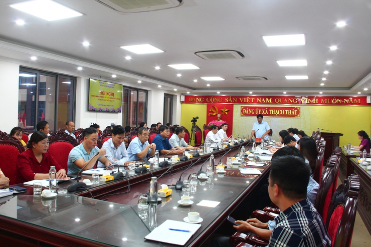 Đảng ủy xã Thạch Thất triển khai nhiệm vụ khối dân vận- Ảnh 4.