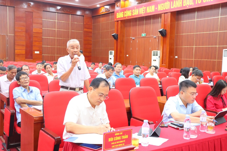 Hội nghị triển khai kế hoạch bầu cử Trưởng thôn, Trưởng Tiểu khu trên địa bàn xã Phú Xuyên nhiệm kỳ 2025-2028- Ảnh 3.