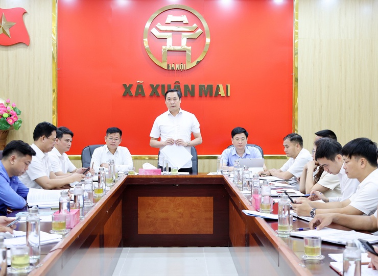 Xã Xuân Mai tổ chức hội nghị công bố quyết định ngày bầu cử, triển khai kế hoạch và hướng dẫn công tác bầu cử Trưởng thôn, nhiệm kỳ 2025 - 2028- Ảnh 10.
