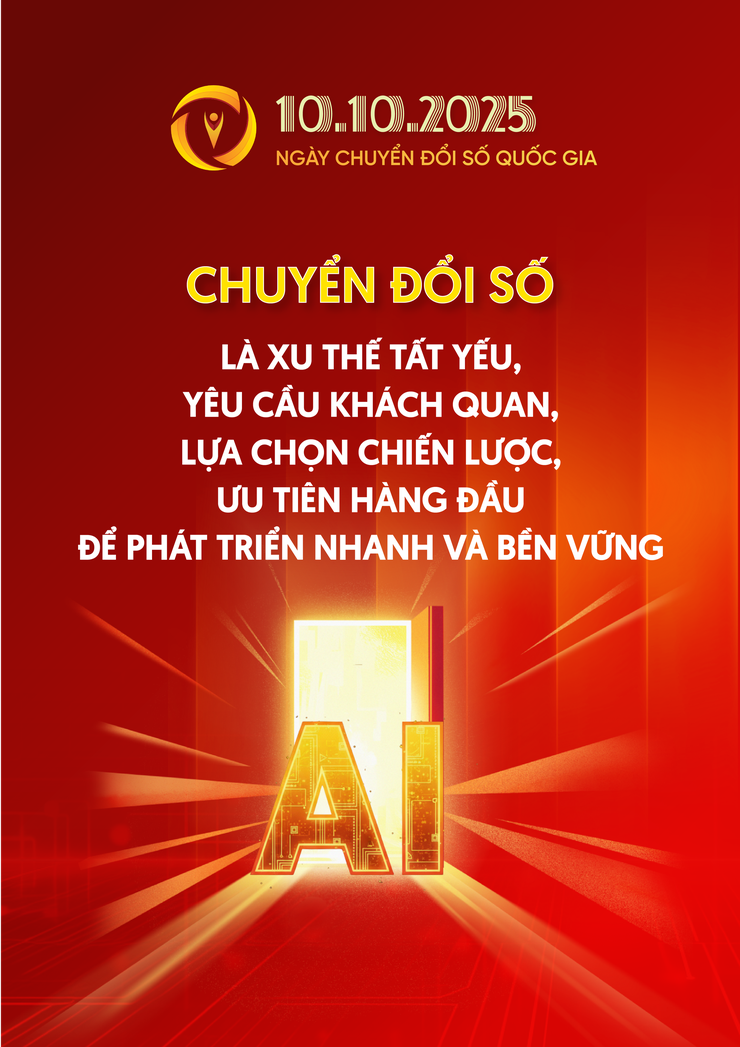 Bộ nhận diện Ngày Chuyển đổi số Quốc gia 10/10/2025.- Ảnh 5.