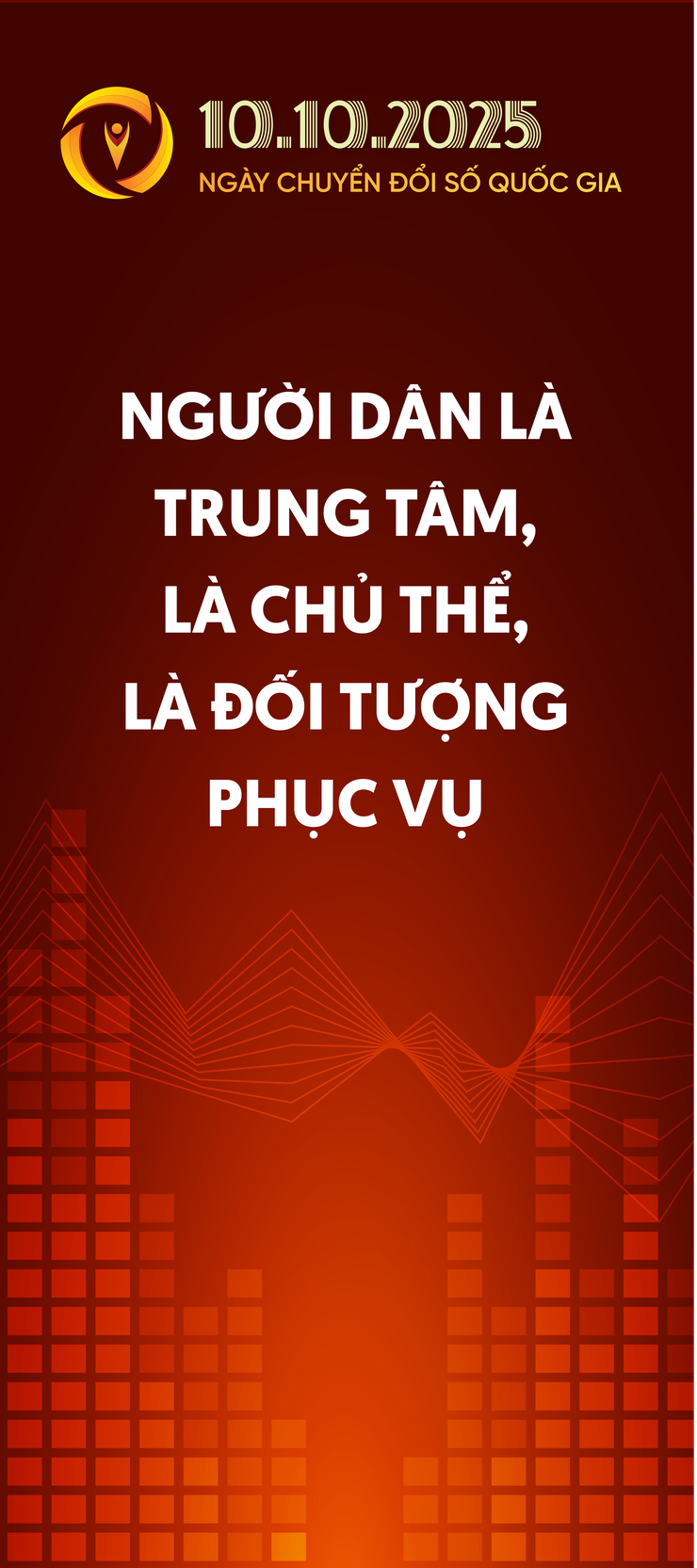 Bộ nhận diện Ngày Chuyển đổi số Quốc gia 10/10/2025.- Ảnh 6.