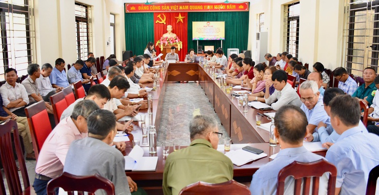 UỶ BAN MTTQ VIỆT NAM XÃ ỨNG HÒA GIAO BAN CÔNG TÁC QUÝ III VÀ TRIỂN KHAI NHIỆM VỤ QUÝ IV NĂM 2025.- Ảnh 3.