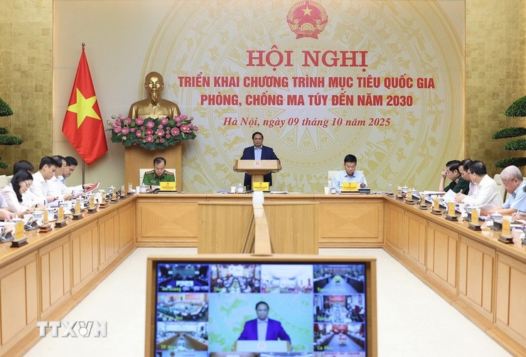 Hội nghị trực tuyến triển khai Chương trình mục tiêu quốc gia phòng, chống ma túy đến năm 2030- Ảnh 1.