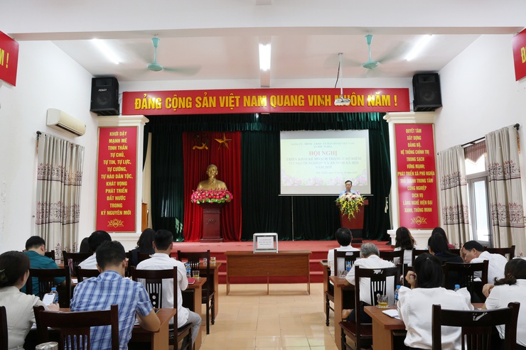 Ủy ban Mặt trận Tổ quốc Việt Nam xã Phú Nghĩa phát động ủng hộ đồng bào vùng bị thiệt hại do cơn bão 10 (Bualoi) gây ra- Ảnh 9.