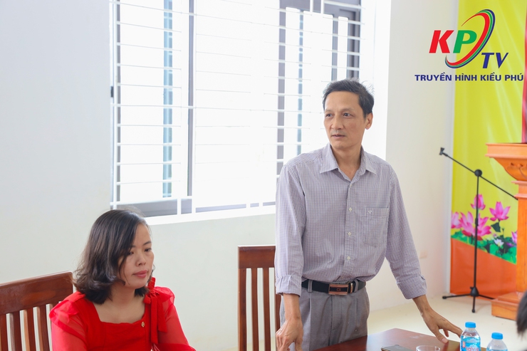 Trung tâm VHTT&TT xã Kiều Phú họp chuyên môn với các đơn vị trường học chuẩn bị các môn thi đấu giành cho lứa tuổi học sinh. - Ảnh 2.