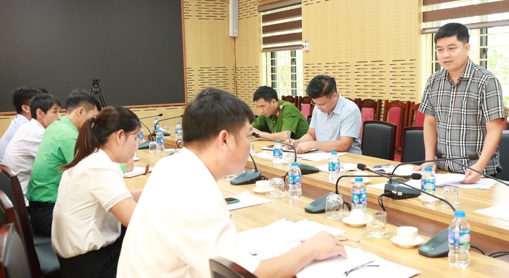 Đảng ủy xã Minh Châu làm việc với Ủy ban MTTQ và các đoàn thể: Triển khai thực hiện Nghị quyết Đại hội, hướng tới mục tiêu xây dựng xã xanh – văn minh – hạnh phúc- Ảnh 3.