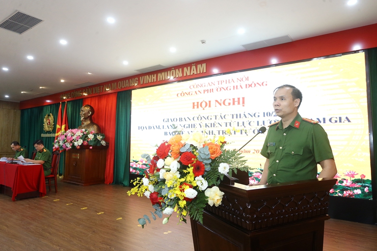 Đối thoại, tháo gỡ vướng mắc cho lực lượng ANTT ở cơ sở- Ảnh 4.
