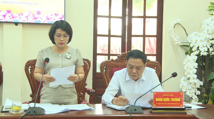 Thường trực HĐND xã Phúc Lộc tổ chức phiên họp thường kỳ tháng 10 năm 2025- Ảnh 3.