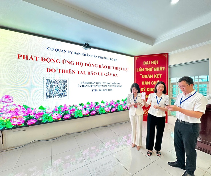 Lễ sinh hoạt dưới cờ tháng 11 cơ quan UBND phường Bồ Đề- Ảnh 3.