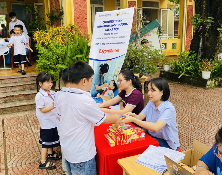 Ngày hội chăm sóc sức khỏe răng miệng cho học sinh Trường Tiểu học Nguyễn Du- Ảnh 5.
