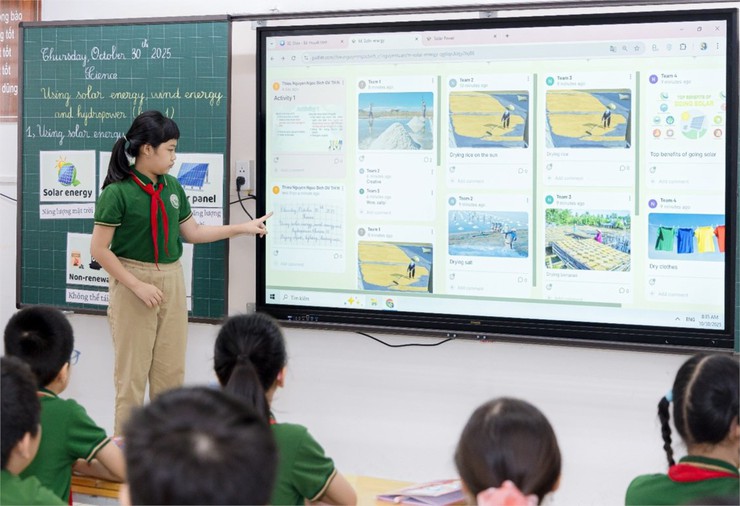 Phường Thanh Xuân triển khai Chuyên đề thí điểm dạy học môn Khoa học bằng tiếng Anh- Ảnh 2.