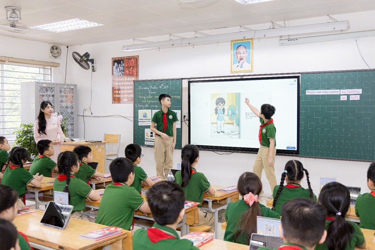 Phường Thanh Xuân triển khai Chuyên đề thí điểm dạy học môn Khoa học bằng tiếng Anh- Ảnh 5.