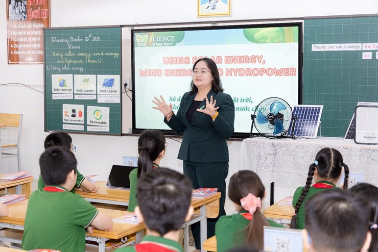 Phường Thanh Xuân triển khai Chuyên đề thí điểm dạy học môn Khoa học bằng tiếng Anh- Ảnh 6.
