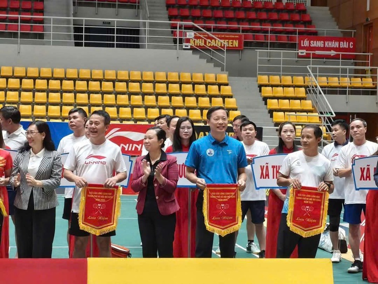 KHAI MẠC GIẢI CẦU LÔNG LÃNH ĐẠO THÀNH PHỐ HÀ NỘI
 MỞ RỘNG NĂM 2025- Ảnh 3.
