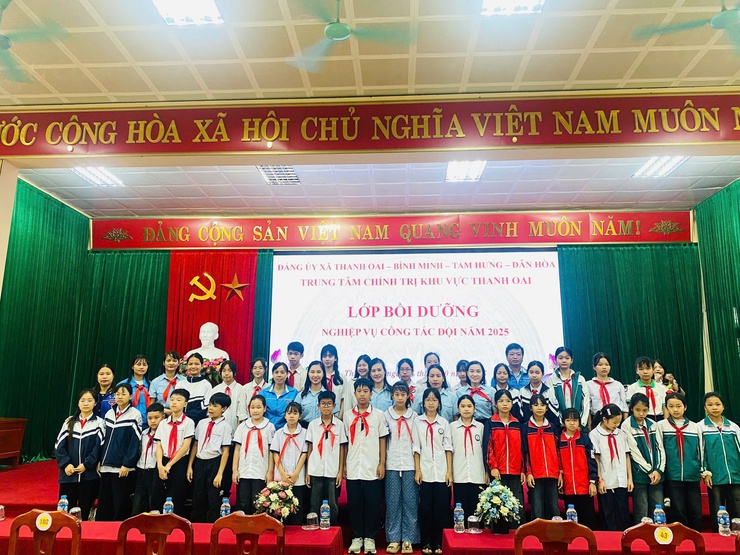 BỒI DƯỠNG NGHIỆP VỤ CÔNG TÁC ĐỘI NĂM 2025- Ảnh 8.