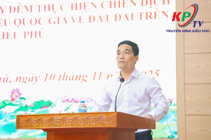 UBND xã Kiều Phú tổ chức hội nghị đánh giá việc triển khai thực hiện tiến độ Chiến dịch “90 ngày đêm làm sạch dữ liệu quốc gia về đất đai”- Ảnh 3.