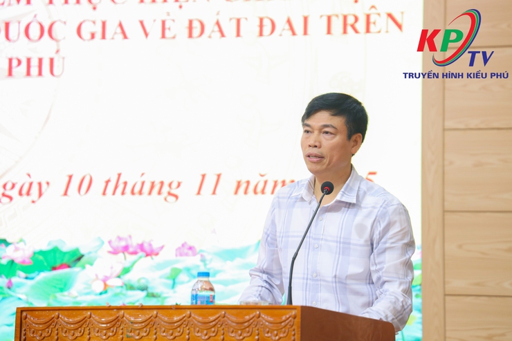 UBND xã Kiều Phú tổ chức hội nghị đánh giá việc triển khai thực hiện tiến độ Chiến dịch “90 ngày đêm làm sạch dữ liệu quốc gia về đất đai”- Ảnh 4.