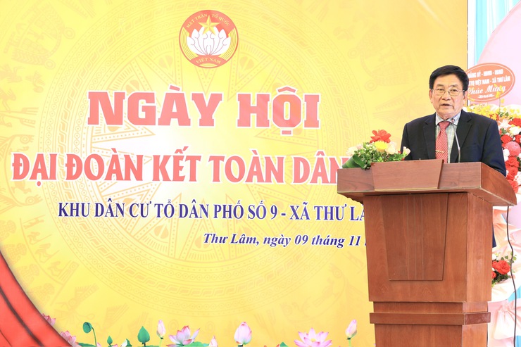 TỔ DÂN PHỐ SỐ 9 XÃ THƯ LÂM TỔ CHỨC NGÀY HỘI ĐẠI ĐOÀN KẾT TOÀN DÂN TỘC NĂM 2025- Ảnh 12.