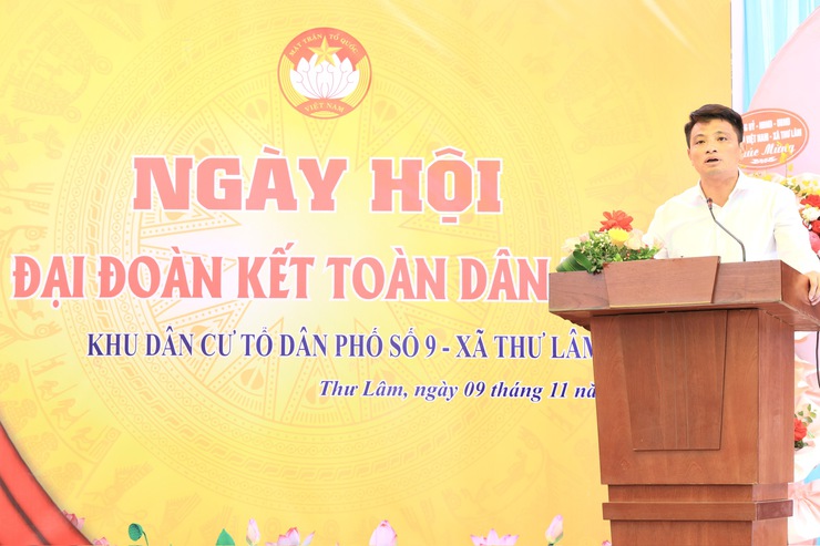 TỔ DÂN PHỐ SỐ 9 XÃ THƯ LÂM TỔ CHỨC NGÀY HỘI ĐẠI ĐOÀN KẾT TOÀN DÂN TỘC NĂM 2025- Ảnh 13.