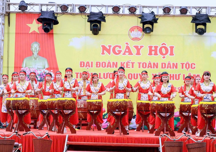 Ngày hội Đại đoàn kết toàn dân tộc thôn Lương Quy – xã Thư Lâm.- Ảnh 2.