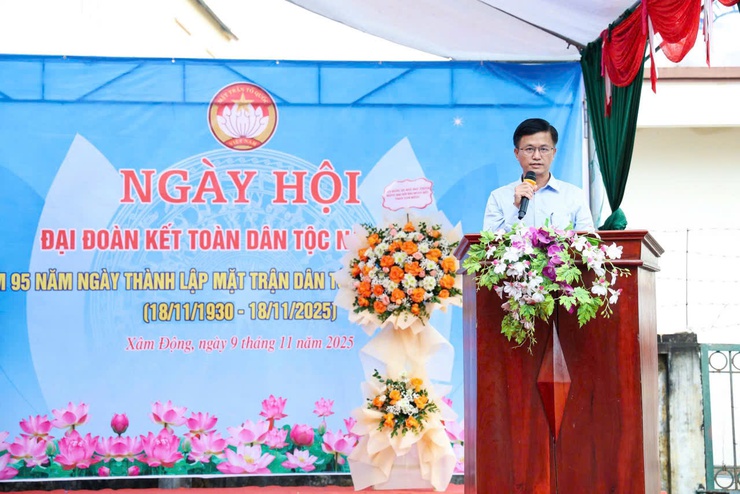 XÃ HỒNG VÂN TƯNG BỪNG NGÀY HỘI ĐẠI ĐOÀN KẾT TOÀN DÂN TỘC NĂM 2025 HƯỚNG TỚI KỶ NIỆM 95 NĂM NGÀY TRUYỀN THỐNG MẶT TRẬN TỔ QUỐC VIỆT NAM (18/11/1930-18/11/2025)- Ảnh 21.