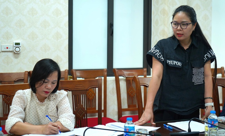 UBND XÃ TÂY PHƯƠNG TỔ CHỨC HỘI NGHỊ NGHE BÁO CÁO CÔNG TÁC CHUẨN BỊ CƯỠNG CHẾ THU HỒI ĐẤT DỰ ÁN CỤM CÔNG NGHIỆP LÀNG NGHỀ HỮU BẰNG- Ảnh 3.