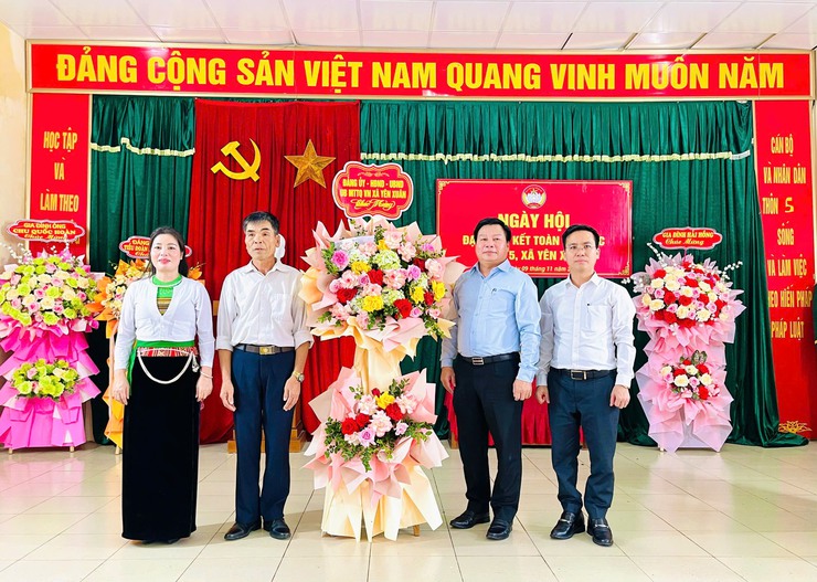 Xã Yên Xuân: Tổ chức Ngày hội Đại đoàn kết toàn dân tộc năm 2025- Ảnh 2.