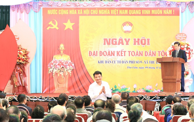 TỔ DÂN PHỐ SỐ 9 XÃ THƯ LÂM TỔ CHỨC NGÀY HỘI ĐẠI ĐOÀN KẾT TOÀN DÂN TỘC NĂM 2025- Ảnh 8.