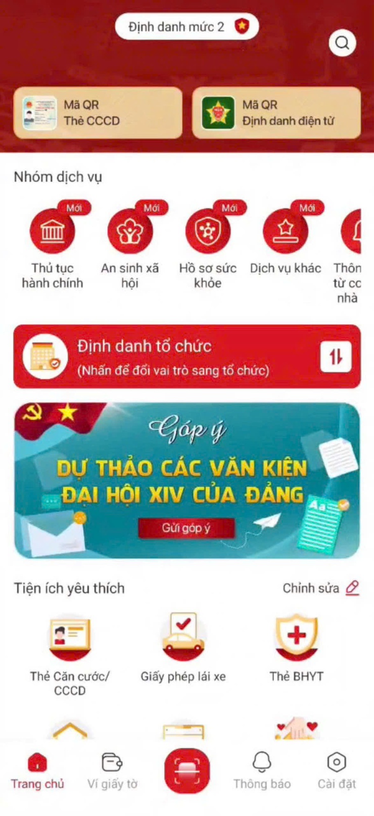 HƯỚNG DẪN ĐẢNG VIÊN, CÁN BỘ VÀ NHÂN DÂN THAM GIA “GÓP Ý DỰ THẢO CÁC VĂN KIỆN ĐẠI HỘI XIV CỦA ĐẢNG” TRÊN ỨNG DỤNG VNEID - Ảnh 2.