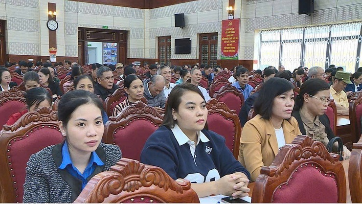 Công an xã Phúc Thọ tổ chức Hội nghị lắng nghe ý kiến Nhân dân năm 2025- Ảnh 8.