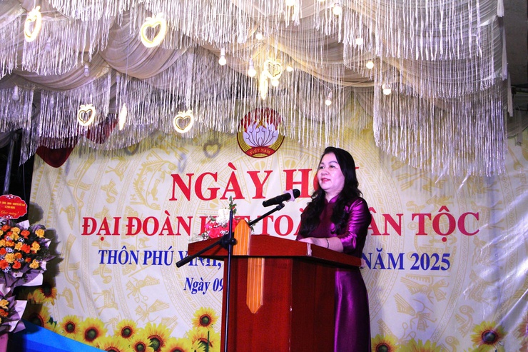 Thôn Phú Vinh tổ chức Ngày hội Đại đoàn kết toàn dân tộc năm 2025 trong không khí vui tươi, đầm ấm- Ảnh 6.