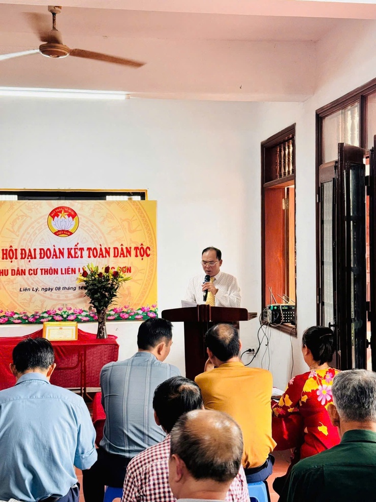 THÔN LIÊN LÝ TỔ CHỨC THÀNH CÔNG NGÀY HỘI ĐẠI ĐOÀN KẾT TOÀN DÂN TỘC - Ảnh 2.