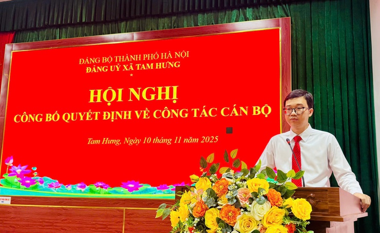 Đảng ủy xã Tam Hưng công bố Quyết định về công tác cán bộ- Ảnh 5.