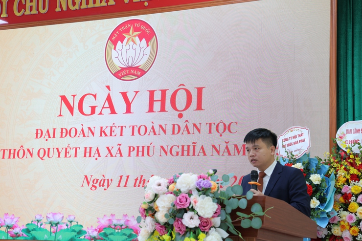 Rộn ràng ngày hội Đại đoàn kết toàn dân tộc tại thôn Quyết Hạ- Ảnh 12.