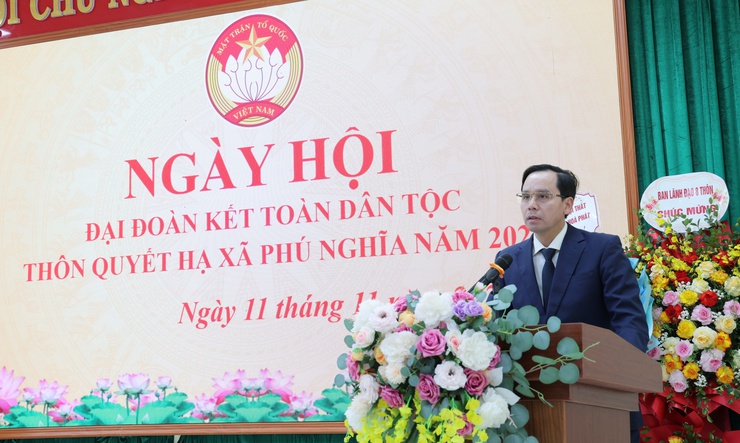 Rộn ràng ngày hội Đại đoàn kết toàn dân tộc tại thôn Quyết Hạ- Ảnh 13.