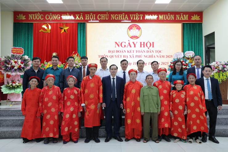 Rộn ràng ngày hội Đại đoàn kết toàn dân tộc tại thôn Quyết Hạ- Ảnh 27.