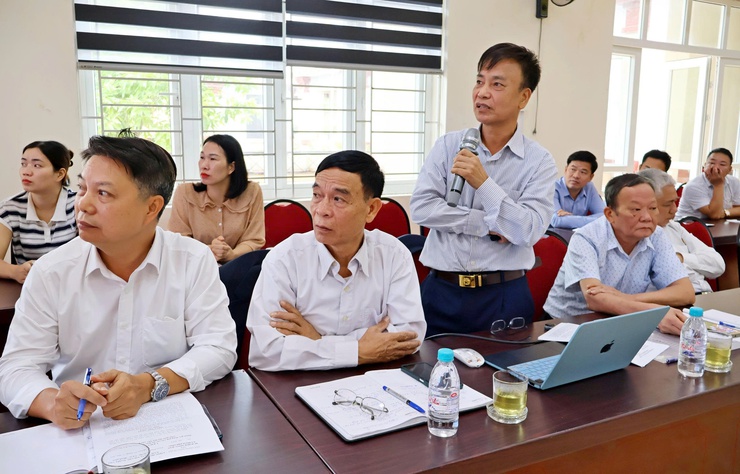 Đảng ủy xã Đoài Phương lấy ý kiến góp ý vào dự thảo các văn kiện trình Đại hội đại biểu toàn quốc lần thứ XIV của Đảng- Ảnh 3.